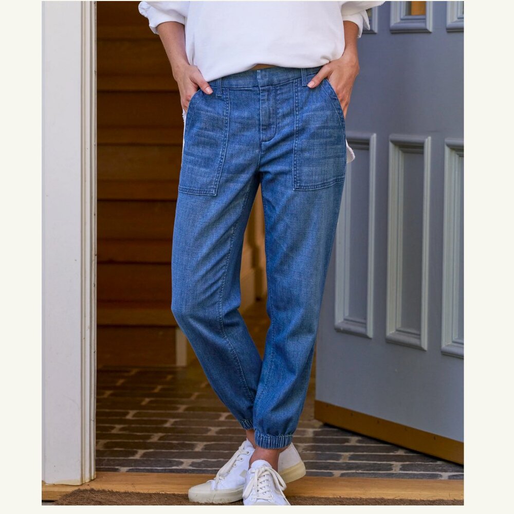 Frank & Eileen Jameson  Jogger Utility Jean - Size 14 1984 Wash VGUC